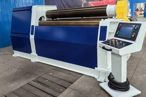 CNC Hydraulic 4-Roll Plate Bending Rolling Machine