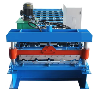IBR Trapezoid 840 Metal Roofing Panel Roll Forming Machine