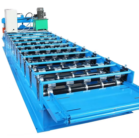 IBR Trapezoid 840 Metal Roofing Panel Roll Forming Machine