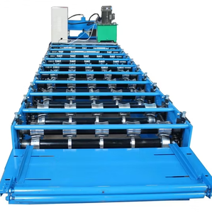 IBR Trapezoid 840 Metal Roofing Panel Roll Forming Machine
