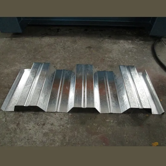 High-Speed Steel Floor Deck Panel Roll Forming Machine