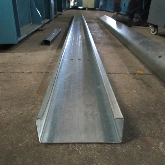 Galvanized Steel C/Z Purlin Roll Forming Machine
