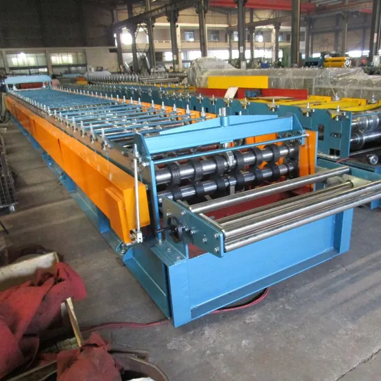 High-Speed Steel Floor Deck Panel Roll Forming Machine